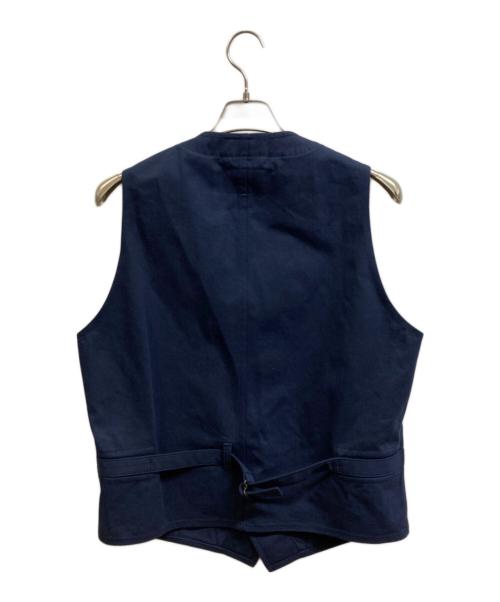NIGEL CABOURN（ナイジェルケーボン）NIGEL CABOURN (ナイジェルケーボン) コットンミリタリーベスト ネイビー サイズ:50の古着・服飾アイテム