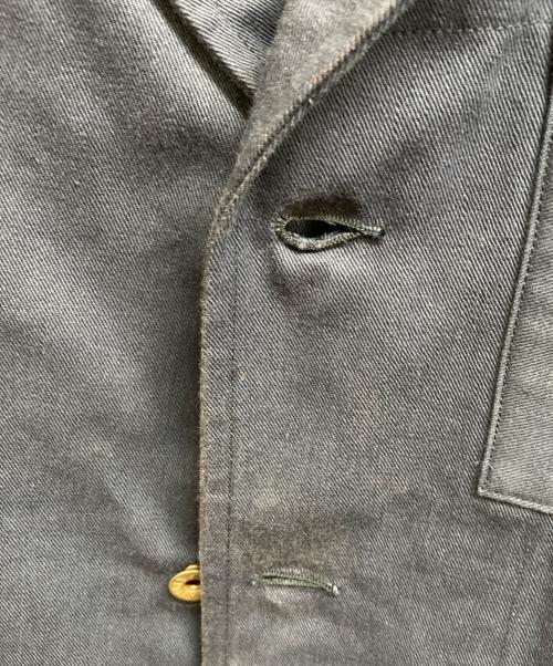 NIGEL CABOURN（ナイジェルケーボン）NIGEL CABOURN (ナイジェルケーボン) コットン テーラードジャケット ネイビー サイズ:50の古着・服飾アイテム