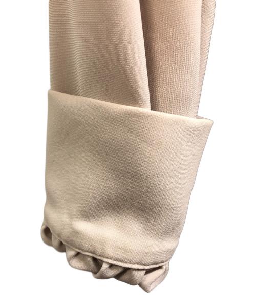 ANAYI（アナイ）ANAYI (アナイ) ストレッチクロスフレアワンピース ベージュ サイズ:36の古着・服飾アイテム