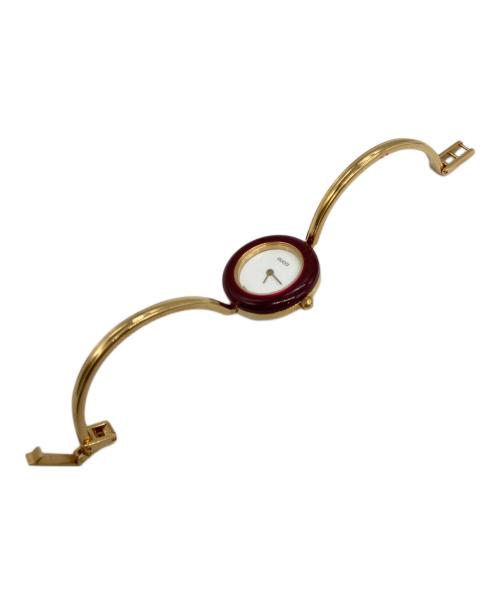 GUCCI（グッチ）GUCCI (グッチ) チェンジベゼルウォッチ ホワイトの古着・服飾アイテム