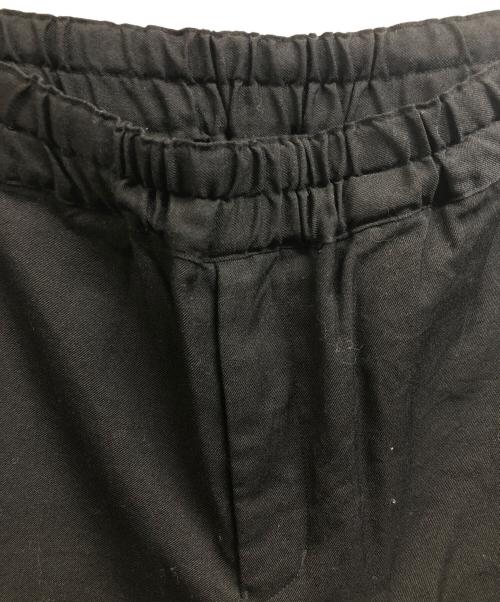BLACK COMME des GARCONS（ブラックコムデギャルソン）BLACK COMME des GARCONS (ブラックコムデギャルソン) イージーパンツ ブラック サイズ:Sの古着・服飾アイテム