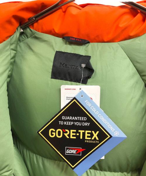 MARMOT（マーモット）MARMOT (マーモット) Mammoth GORE-TEX Parka オレンジ サイズ:L 未使用品の古着・服飾アイテム
