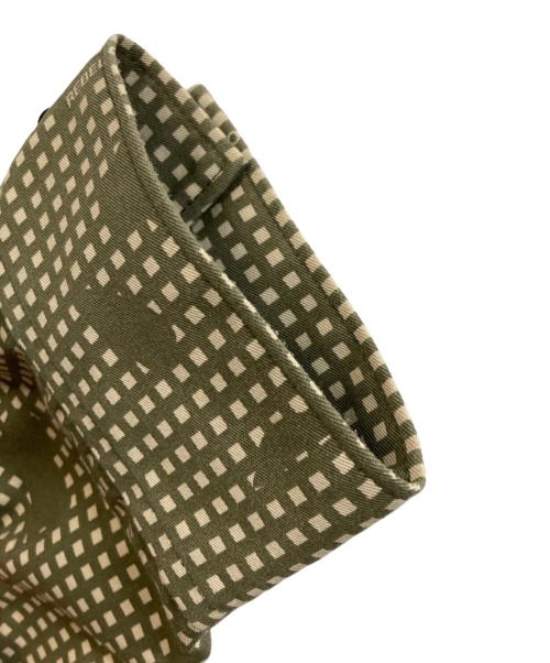 N.HOOLYWOOD（エヌ ハリウッド）N.HOOLYWOOD (エヌ ハリウッド) UNDERCOVER (アンダーカバー) ナイトカモ コットンポリ ツイル Aラインシャツ KHAKI CHECK サイズ:Mの古着・服飾アイテム