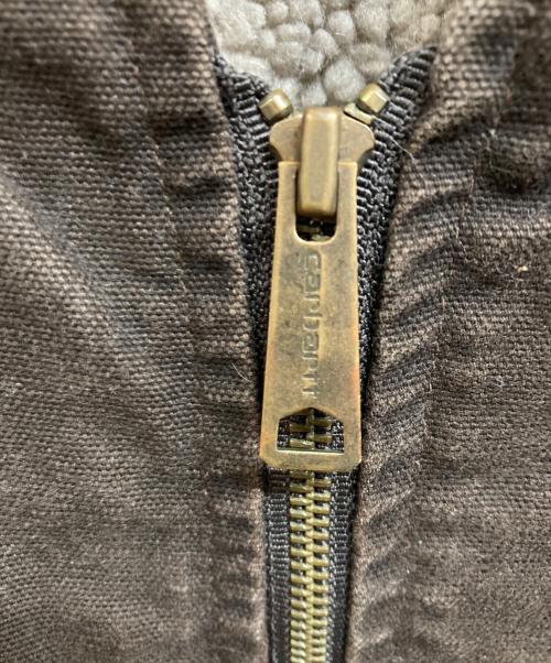 CarHartt（カーハート）CarHartt (カーハート) 裏ボアベスト ブラウン サイズ:Mの古着・服飾アイテム