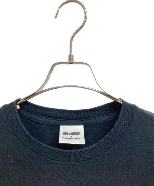 A BATHING APE（ア ベイシング エイプ）A BATHING APE (ア ベイシング エイプ) 1ST CAMO COLLEGE TEE ブラック サイズ:Lの古着・服飾アイテム