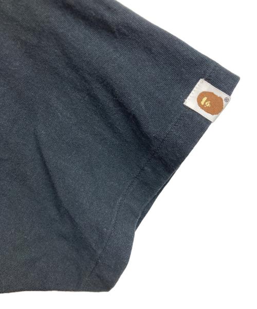 A BATHING APE（ア ベイシング エイプ）A BATHING APE (ア ベイシング エイプ) 1ST CAMO COLLEGE TEE ブラック サイズ:Lの古着・服飾アイテム