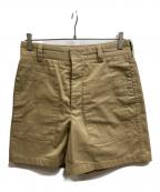JIL SANDERジルサンダー）の古着「チノハーフパンツ」｜カーキ