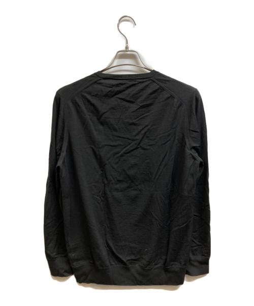 LORO PIANA（ロロピアーナ）LORO PIANA (ロロピアーナ) クルーネックニット ブラック サイズ:54の古着・服飾アイテム