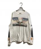 SAINT MICHAELセントマイケル）の古着「24AW SAINT PICTURES LS TEE」｜ホワイト