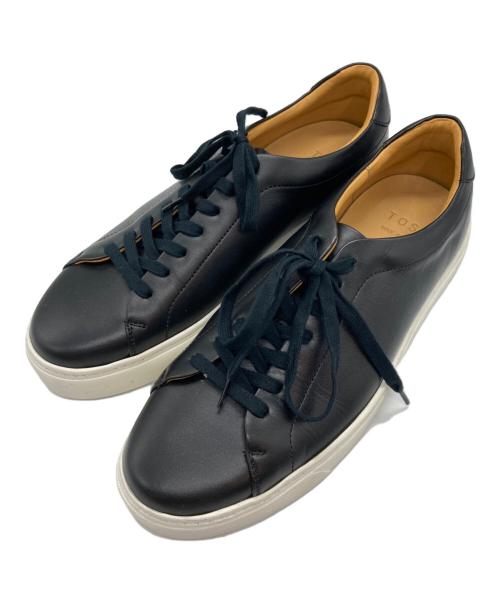 TOSS（トス）TOSS (トス) ローカットスニーカー ブラック サイズ:9の古着・服飾アイテム