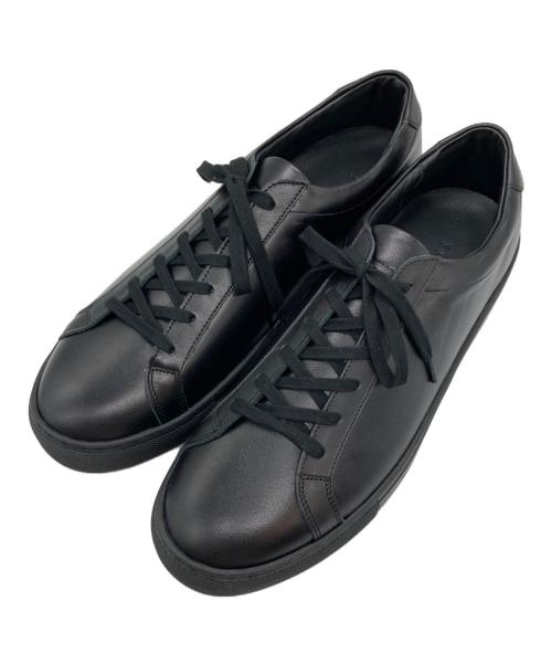 YOAK（ヨーク）YOAK (ヨーク) レザースニーカー/ STANLEY ブラック サイズ:43の古着・服飾アイテム