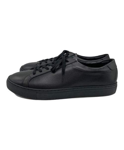 YOAK（ヨーク）YOAK (ヨーク) レザースニーカー/ STANLEY ブラック サイズ:43の古着・服飾アイテム