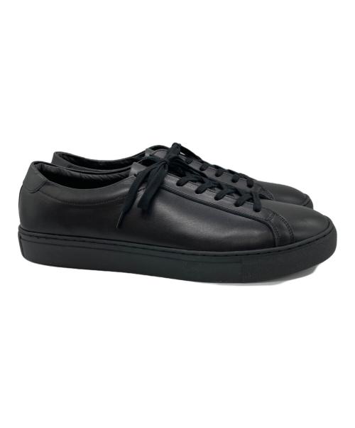 YOAK（ヨーク）YOAK (ヨーク) レザースニーカー/ STANLEY ブラック サイズ:43の古着・服飾アイテム