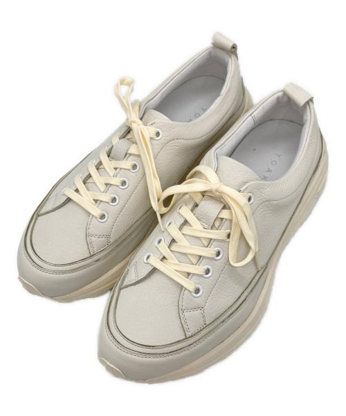 YOAK（ヨーク）YOAK (ヨーク) ローカットスニーカー/LORRY ホワイト サイズ:39の古着・服飾アイテム