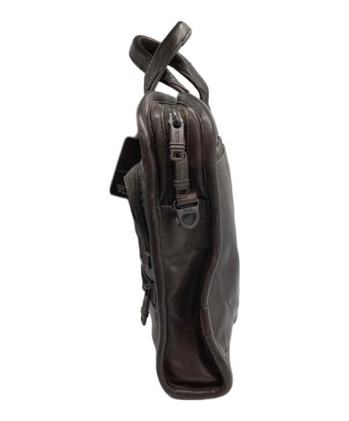 TUMI（トゥミ）TUMI (トゥミ) ALPHA slim Deluxe Leather portfolio ブラウンの古着・服飾アイテム