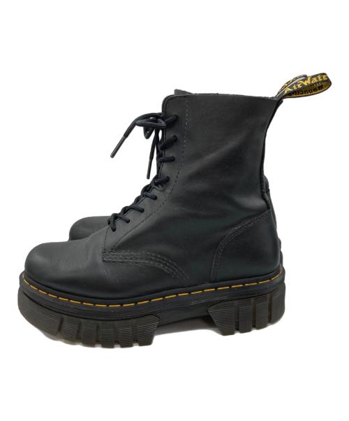Dr.Martens（ドクターマーチン）Dr.Martens (ドクターマーチン) AUDRICK 8EYE BOOT ブラック サイズ:UK7の古着・服飾アイテム