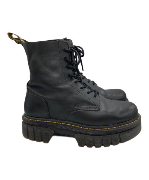 Dr.Martens（ドクターマーチン）Dr.Martens (ドクターマーチン) AUDRICK 8EYE BOOT ブラック サイズ:UK7の古着・服飾アイテム