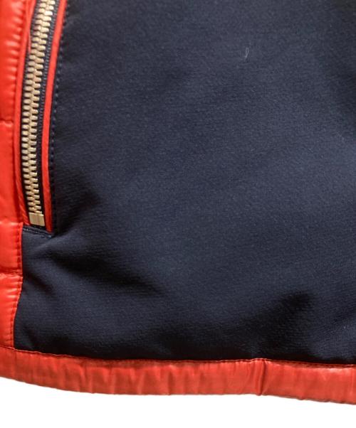 MARK&LONA（マークアンドロナ）MARK&LONA (マークアンドロナ) FOUAD TECH FLEECE BLOUSON ネイビー×レッド サイズ:48の古着・服飾アイテム