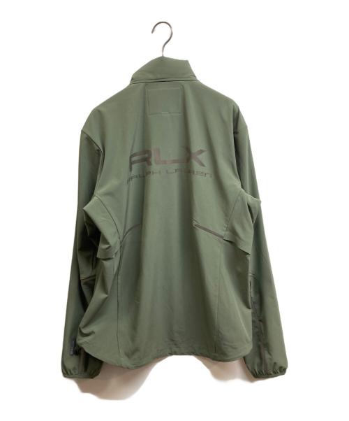 RLX RALPH LAUREN（アールエルエックスラルフローレン）RLX RALPH LAUREN (アールエルエックスラルフローレン) パフォーマンス フーデッド ジャケット グリーン サイズ:Mの古着・服飾アイテム