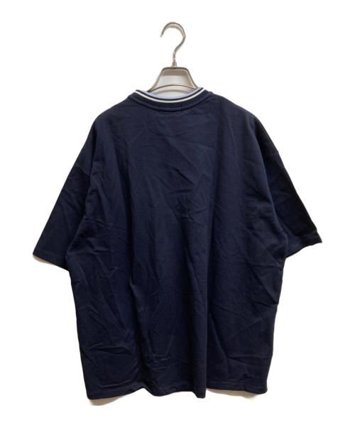 FRED PERRY（フレッドペリー）FRED PERRY (フレッドペリー) BEAMS (ビームス) オーバーサイズ ピケ Tシャツ ネイビー サイズ:Ｌ 未使用品の古着・服飾アイテム