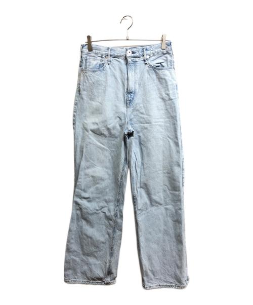 upper hights（アッパーハイツ）upper hights (アッパーハイツ) THE NIECE ハイライズストレートデニム ブルー サイズ:25の古着・服飾アイテム