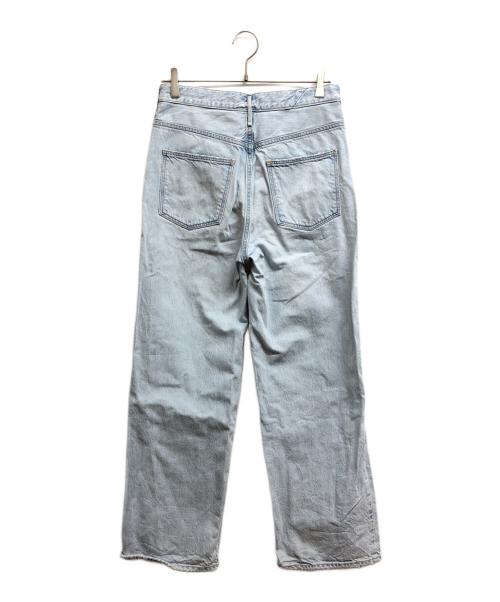 upper hights（アッパーハイツ）upper hights (アッパーハイツ) THE NIECE ハイライズストレートデニム ブルー サイズ:25の古着・服飾アイテム