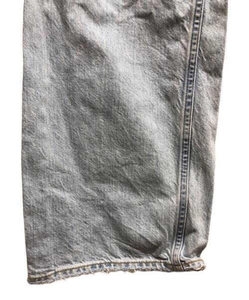 upper hights（アッパーハイツ）upper hights (アッパーハイツ) THE NIECE ハイライズストレートデニム ブルー サイズ:25の古着・服飾アイテム