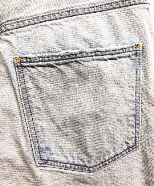 upper hights（アッパーハイツ）upper hights (アッパーハイツ) THE NIECE ハイライズストレートデニム ブルー サイズ:25の古着・服飾アイテム