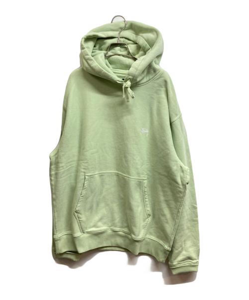 stussy（ステューシー）stussy (ステューシー) Stock Logo Hood グリーン サイズ:XL 未使用品の古着・服飾アイテム