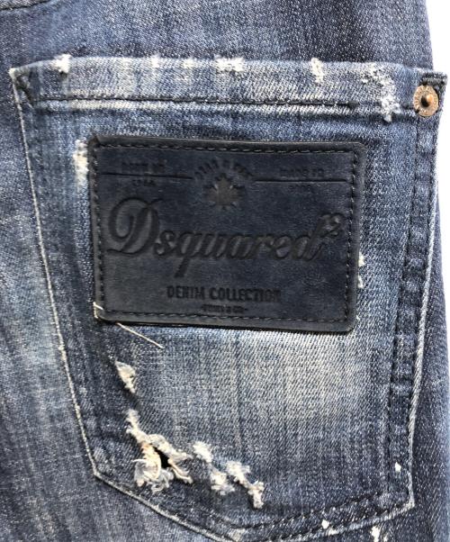 DSQUARED2（ディースクエアード）DSQUARED2 (ディースクエアード) GLAM HEAD JEAN インディゴ サイズ:42の古着・服飾アイテム