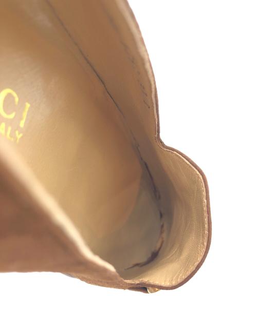 GUCCI（グッチ）GUCCI (グッチ) バンブービット パンプス ブラウン サイズ:37の古着・服飾アイテム