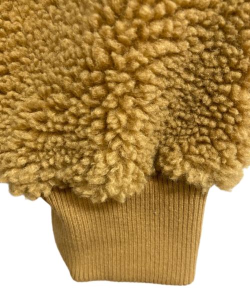 stussy（ステューシー）stussy (ステューシー) Sherpa Zip Hoodie ブラウン サイズ:L 未使用品の古着・服飾アイテム