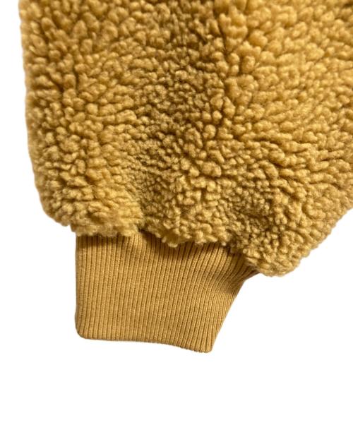 stussy（ステューシー）stussy (ステューシー) Sherpa Zip Hoodie ブラウン サイズ:L 未使用品の古着・服飾アイテム