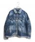 DSQUARED2（ディースクエアード）の古着「OVER JEAN JACKET」｜インディゴ