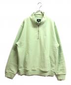stussyステューシー）の古着「Stock Logo Mock Neck」｜グリーン