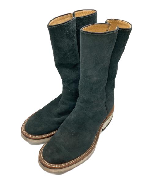 OLATHE（オレイサ）OLATHE (オレイサ) スウェードブーツ グレー サイズ:9Cの古着・服飾アイテム