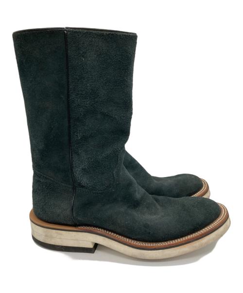 OLATHE（オレイサ）OLATHE (オレイサ) スウェードブーツ グレー サイズ:9Cの古着・服飾アイテム