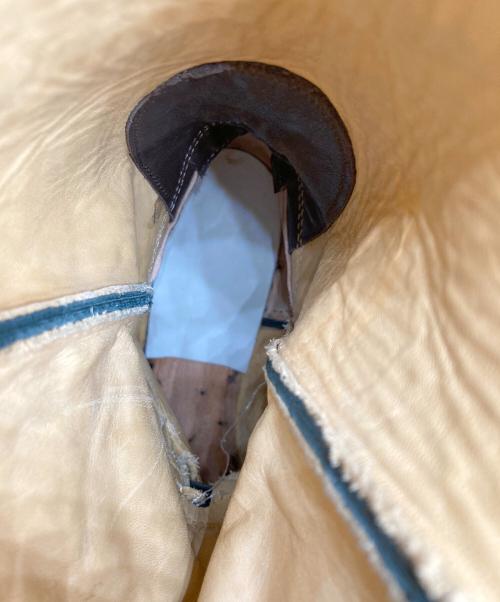 OLATHE（オレイサ）OLATHE (オレイサ) スウェードブーツ グレー サイズ:9Cの古着・服飾アイテム