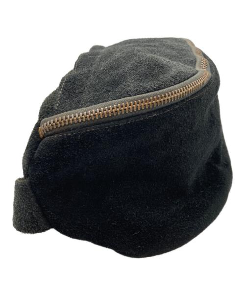 Geruga（ゲルガ）Geruga (ゲルガ) スウェードウエストバッグ ブラックの古着・服飾アイテム