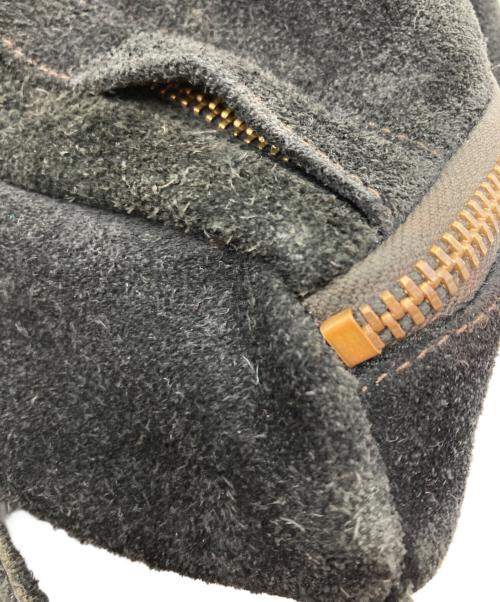 Geruga（ゲルガ）Geruga (ゲルガ) スウェードウエストバッグ ブラックの古着・服飾アイテム