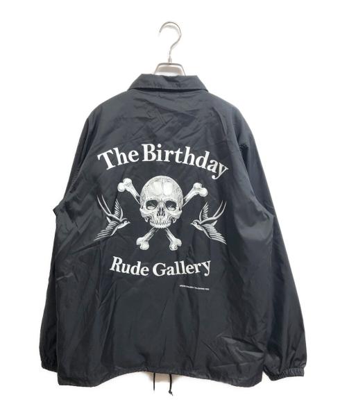 RUDE GALLERY（ルードギャラリー）RUDE GALLERY (ルードギャラリー) The Birthday コーチジャケット ブラック サイズ:XLの古着・服飾アイテム