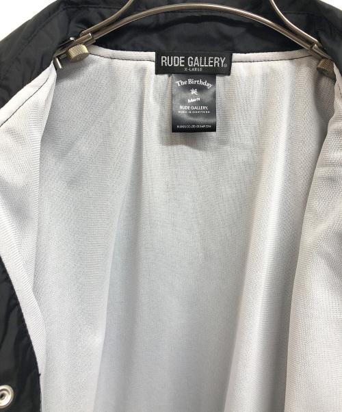 RUDE GALLERY（ルードギャラリー）RUDE GALLERY (ルードギャラリー) The Birthday コーチジャケット ブラック サイズ:XLの古着・服飾アイテム