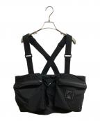 EVILACTイーヴルアクト）の古着「ユーティリティベスト」｜ブラック