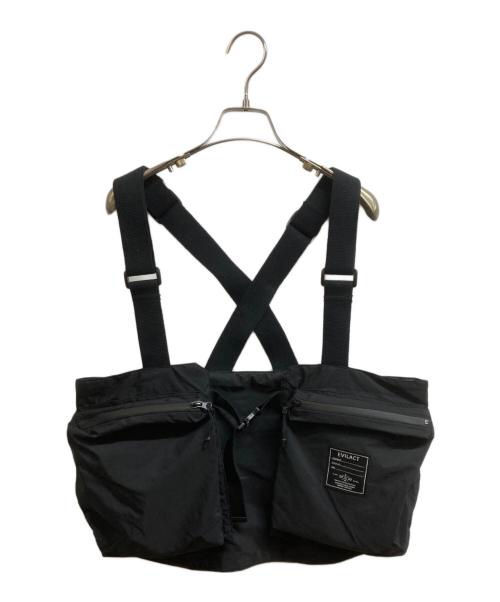 EVILACT（イーヴルアクト）EVILACT (イーヴルアクト) ユーティリティベスト ブラック サイズ:Fの古着・服飾アイテム