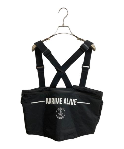 EVILACT（イーヴルアクト）EVILACT (イーヴルアクト) ユーティリティベスト ブラック サイズ:Fの古着・服飾アイテム