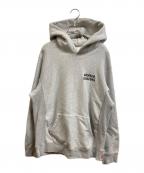 WACKO MARIAワコマリア）の古着「ワンポイント刺繍 プルオーバーパーカー」｜グレー