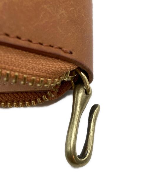 BEERBELLY（ビアベリー）beerbelly (ビアベリー) SMALL ROUND WALLET ブラウンの古着・服飾アイテム