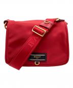 BALLYバリー）の古着「ナイロン2WAYショルダーバッグ」｜レッド