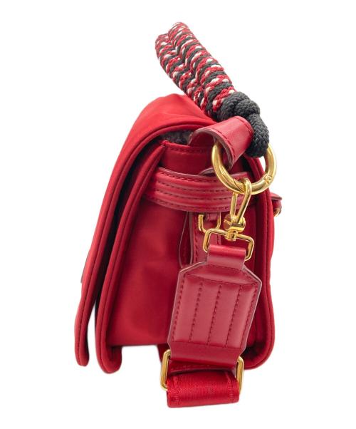 BALLY（バリー）BALLY (バリー) ナイロン2WAYショルダーバッグ レッドの古着・服飾アイテム