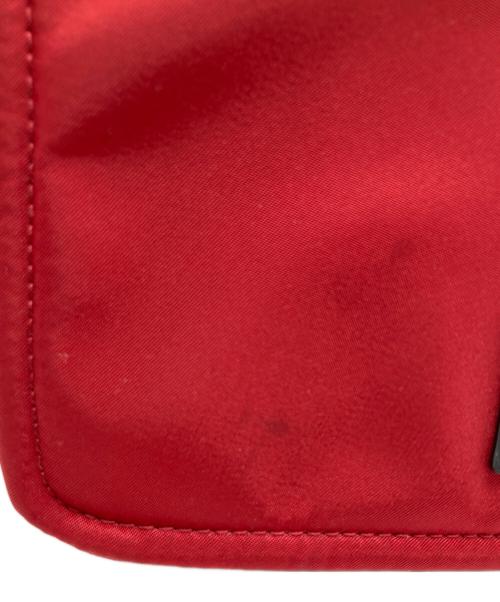 BALLY（バリー）BALLY (バリー) ナイロン2WAYショルダーバッグ レッドの古着・服飾アイテム